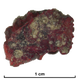 The red trinitite that held a quasicrystal.